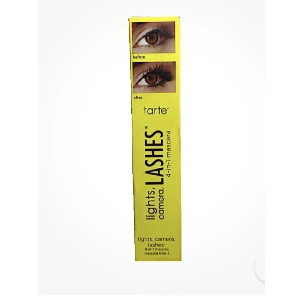Tarte lights, camera, LASHES 4 in‎ 1 mascara NIB full size 0.24oz black